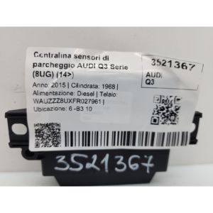ออดี้ Q3ซีรีส์ (8UG) 8X0919475AE ชุดควบคุมเซ็นเซอร์จอดรถ (14>) - Product Image 6