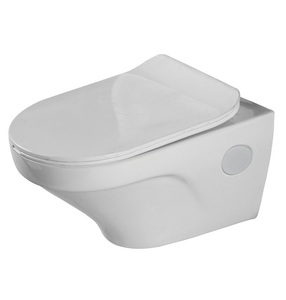 Armario de baño de pared con superficie de cerámica lisa y diseño minimalista para baños modernos - Product Image 1