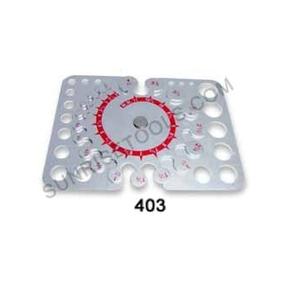 METAL POCKET GAUGE herramienta de joyería de alta calidad uso más bajo PRiSE para hacer herramienta profesional o herramienta de joyería - Product Image 1