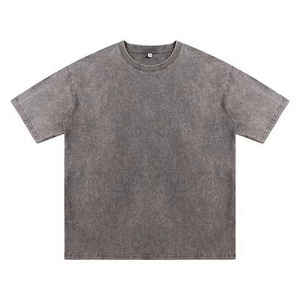 Logo personnalisé 230g 100% coton t-shirts pour hommes respirant été t-shirts vierges hommes pour hommes col rond à manches courtes T-Shirt - Product Image 2