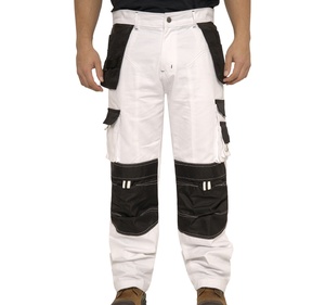 Pantalones de Trabajo de Seguridad Recién Llegados, Tela de Pana, Diseño Recto con Bordado, Cintura Media, 100% Algodón, Precios de Fábrica - Product Image 5