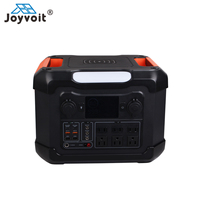 Stasiun daya portabel pengisian daya listrik 1200W, dengan baterai lithium, Generator pintar tenaga surya lipat untuk sistem energi catu