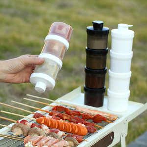 Botella de condimentos Apilable Barbacoa Caja de condimentos 100mL PP Barbacoa Caja de especias Hogar Tarro de especias Picnic Cocina - Product Image 1