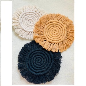 Tapis de Table fait main décor Boho Chic tissé napperon pour Table à manger Table basse salon et maison style intérieur - Product Image 6