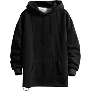 เสื้อมีฮู้ดแบบสวมหัวน้ำหนักเบาสไตล์ใหม่ทันสมัยออกแบบได้ตามต้องการสไตล์คลาสสิกใส่สบายน้ำหนักเบาเสื้อผ้าแนวสตรีทสีทึบโอเวอร์ไซส์สำหรับผู้ชาย - Product Image 4