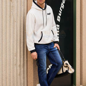 Sweats à capuche surdimensionnés de haute qualité, couleur personnalisée, coton mélangé, logo personnalisé, sweats à capuche surdimensionnés pour la vente en ligne - Product Image 4