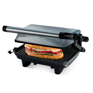 Modello elettrico di griglia di ostrica Sandwichera Parrilla CKSTPA2880-013 materiale in plastica e alluminio per uso domestico in cucina - Product Image 4