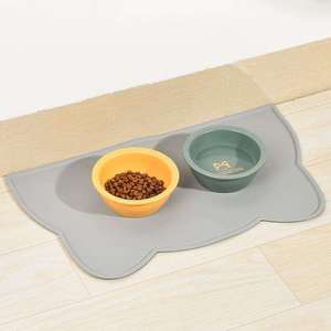 Cross-border Best-selling Pet Feeding <b>Mat</b> Food-grade <b>Silicone</b> Solid Pattern Easy Clean Spill-proof Suitable for Dogs and Cats - Product Image 6