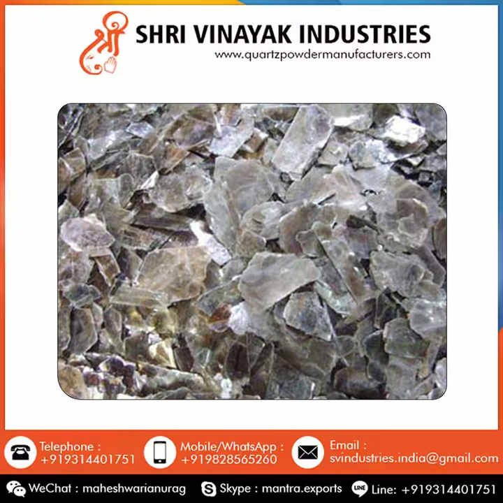 High Quality Muscovite Mica Scrap Powder and Flake Patterns for Painting and Electric Industries