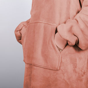 Sweat-shirt à capuche géant en tricot de haute qualité, grande capuche, en flanelle pelucheuse, en polaire écologique, doux, ours coréen, adulte, hiver, chaud - Product Image 2