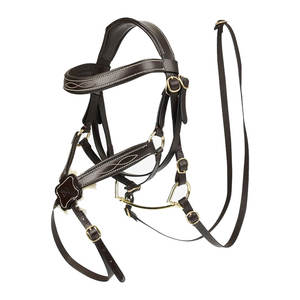 บังเหียนหนังม้าสำหรับกีฬากลางแจ้งบังเหียนหนังม้า - Product Image 6