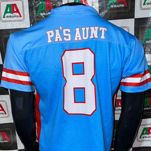 Maillot de football américain maillot de fan parent sublimation attirail broderie en sergé grande taille personnalisé usine pakistan produit réel - Product Image 2