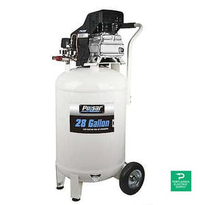 Compresseur d'air portable sans huile Pulsar PCE6280, réservoir de 50 L, 220 V, haute pression - Product Image 1