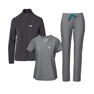 Uniformes médicaux unisexes à la mode pour femmes, vêtements de travail tricotés pour salon de beauté et spa, accessoires pour femmes - Product Image 5