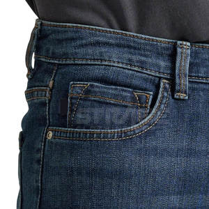 Pantalon en jean décontracté confortable et respirant avec une surface lisse, léger et écologique, 100% coton - Product Image 4