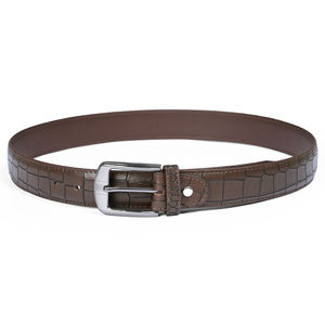 Stylish New Design OEM Dress <b>Belts</b> Ratchet <b>Buckle</b> <b>Men</b> High-Quality Genuine Leather <b>Belts</b> Customized Wholesale Prices Custom Logo - Product Image 6
