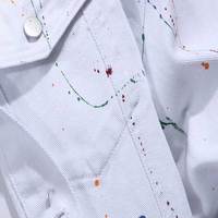 Veste en jean noire sur mesure de haute qualité pour homme, style streetwear décontracté, en toile délavée, idéale pour l'hiver, vente en gros directe usine