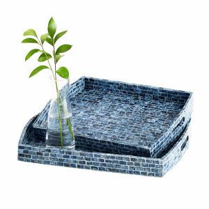 Handmade Eco-Friendly Folk Art <b>Lacquerware</b> Tray Vietnam High Quality Decorative Handicraft VietnamCrafts Custom Wholesale Export - Product Image 1