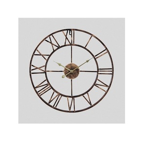 Horloge murale design fantaisie pour votre maison horloges murales modernes en métal blanchi horloge murale décorative intérieure et extérieure - Product Image 3