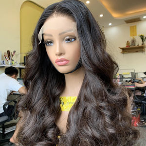 Prix de gros Extensions de cheveux 100% naturels vierges humains, styles Ondulés, Bouclés, Ondulation naturelle et Ondulation profonde lâche, Trame unique - Product Image 1