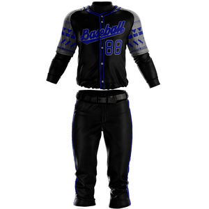 Uniforme de béisbol de ropa deportiva de equipo 2025 ligero con impresión de logotipo personalizado de alta calidad en varios colores - Product Image 3