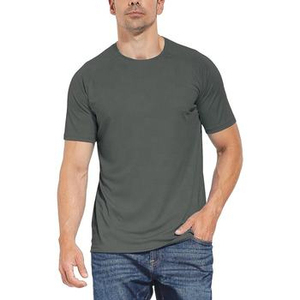 Camisetas de algodón 100% personalizadas para hombres de precio barato, camisas cortas de moda de secado rápido, nuevo estampado de diferentes colores, nuevo tejido de moda - Product Image 2