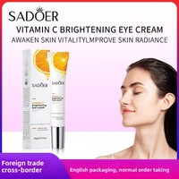 Sérum Hydratant Anti-Cernes et Raffermissant 2026, Crème Contour des Yeux Bio Anti-Âge et Anti-Rides à la Vitamine C et aux Extraits de Riz et de Fruits