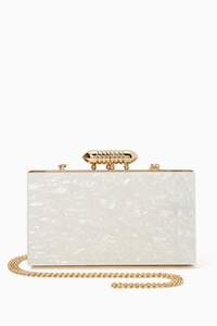 Mode luxe femmes résine soirée pochette sac à main pour mariage résine pochette artisanat chaînes sangles - Product Image 5