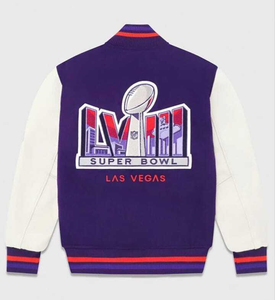 Blouson d'aviateur de baseball avec logo personnalisé vestes de collège pour hommes veste d'équipe de baseball avec broderie en chenille pour hommes - Product Image 6