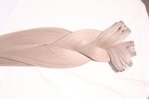 Đầu phẳng phần mở rộng tóc màu nâu 100% tóc con người (tóc thô) Đầu Phẳng (Keratin ngoại Quan) không bị rối, không rụng màu nhuộm - Product Image 3