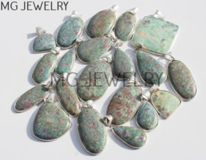 จี้พลอยทับทิมฟูชิไซต์เครื่องประดับแฟชั่น - Product Image 1