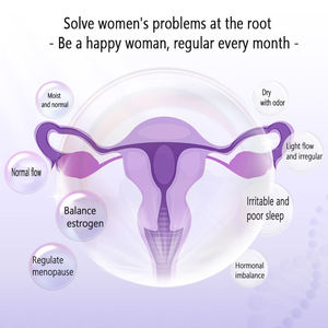 Hot Sale Natürliche Östrogen-regulierende Nahrungs ergänzungs mittel Soja-Isoflavone-Kapseln für Menstruation beschwerden und Linderung der Wechseljahre - Product Image 3