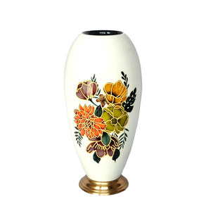 Florero Moderno de Lujo en Hierro Metálico |   Jarrón Decorativo Negro Dorado para Centros de Mesa, Decoración del Hogar, Arreglos Florales para Bodas - Product Image 4
