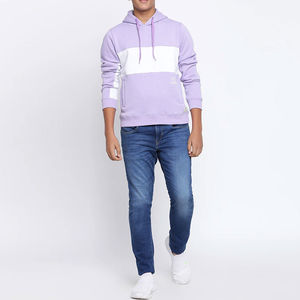 Vente en ligne de vêtements d'hiver avec logo personnalisé Sweat à capuche en coton mélangé de base Meilleure vente Nouvelle arrivée Vêtements à capuche pour hommes - Product Image 4