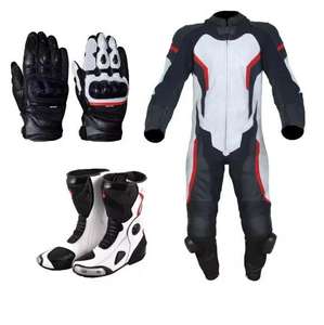 Customized Genuine Leather Motorbike Suit High Quality Protection <b>Motorcycle</b> <b>Auto</b> <b>Racing</b> <b>Wear</b> Motorbike <b>Motorcycle</b> Leather Suit - Product Image 1