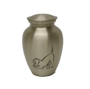 Top Grade Matt Grey Finished Scarlet Classic Urn Assured Quality <b>Keepsake</b> Cremation Urns for Human & <b>Pet</b> <b>Ashes</b> - Product Image 4