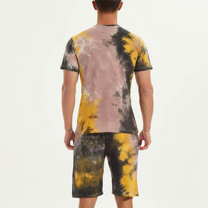 Conjunto de Camiseta y Pantalones Cortos de Verano para Hombre, 2 Piezas, Personalizado, Casual, Talla Grande, Transpirable, de Secado Rápido - Product Image 5