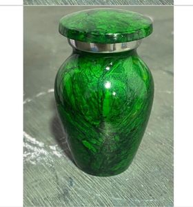 <b>Small</b> <b>Urn</b> <b>for</b> <b>Human</b> <b>Ashes</b> - Handcrafted Mini Cremation <b>Urns</b> <b>for</b> <b>Ashes</b> - Perfect <b>Urn</b> <b>for</b> Men & Women (Green, <b>Small</b>) - Product Image 6