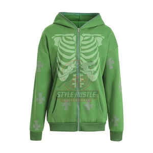 Último Estilo, Nueva Llegada, Sudaderas con Pedrería para Hombre, Color Sólido, Hechas de Algodón, Precios al por Mayor - Product Image 2