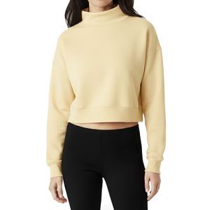 Sweat-shirt d'hiver décontracté à col montant, coupe ample, manches longues, personnalisé, pour femme, lavé, pour l'extérieur, 2026 - Product Image 3