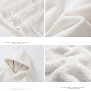 เสื้อสเวตเตอร์มีฮู้ดสำหรับผู้ชายขนาดใหญ่พิเศษเสื้อฮู้ดผ้าฝ้ายลายเรียบปักโลโก้ที่กำหนดเองชุดเสื้อมีฮู้ดสำหรับผู้ชายบริการ OEM - Product Image 4