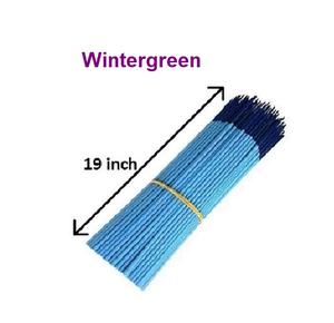 Varillas de incienso de 19 pulgadas, varitas de incienso naturales Wintergreen más vendidas, suministro a granel (azul) - Product Image 1