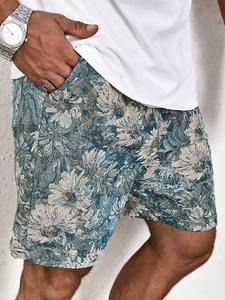 Shorts de plage d'entraînement Premium pour femmes 2-en-1 Séchage rapide Respirant Confortable Imprimé Écologique High Street Style-Vente en gros - Product Image 3