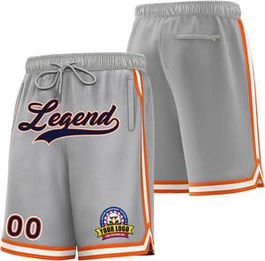Pantalones cortos de baloncesto de ajuste cómodo con opción de bolsillo Suministro a granel para clubes Torneos Eventos y uniformes de equipo - Product Image 1