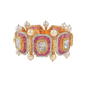 กำไลข้อมือรูบี้เทรล รุ่นไฟน์ - Product Image 1