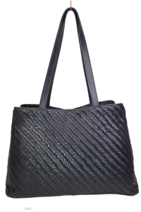 New Arrival Women's Genuine <b>Leather</b> Tote <b>Bag</b> Large Capacity Full Grain Cowhide Custom Logo Wholesale - Product Image 5