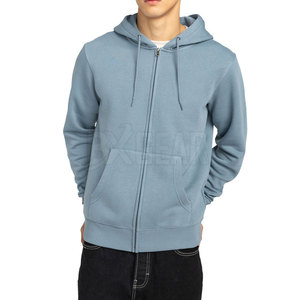 Sudaderas con cremallera para hombre hechas en poliéster y algodón con diseño personalizado sudaderas con cremallera ligeras de alta calidad para hombre - Product Image 3