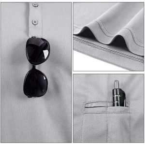 Polo para Hombre 2026, Venta Caliente, Formal, Manga Larga, Color Sólido, Diseño de Lujo, Marca, Cuello con Botones, Camisa de Golf - Product Image 5