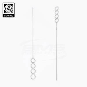 Juego de Instrumentos Quirúrgicos ENT de Acero Inoxidable de Alta Calidad, Par de Bípodes Draffin, Soporte para Abridor Bucal de Toneloscopia Boyle-Davis - Product Image 4