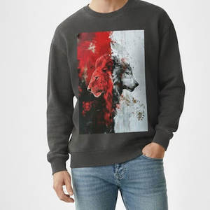 Sweat-shirt personnalisé style streetwear hip-hop avec intérieur en polaire confortable, coupe classique, 100% coton, pour la mode décontractée d'hiver et l'usage quotidien - Product Image 5